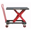Pake Handling Tools Self-Elevating Lift Table Cart, 400 lb. Cap, 32.6"L x 19.7"W, 14" to 30" Lift Height PAKLT11